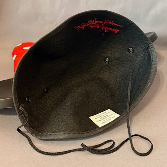 Vintage Walt Disney Minnie Mouse Ears Hat Youth Love Kisses Bow Plastic Parks - Picture 3 of 3